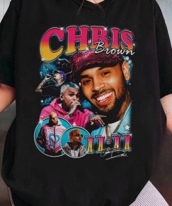 Chris Brown Hip Hop T Shirt Homage 90s Graphic Shirt