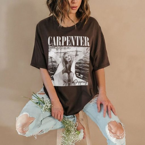 Sabrina 2024 Tour T-shirt Concert Outfit Carpenter Graphic Shirt Trendy