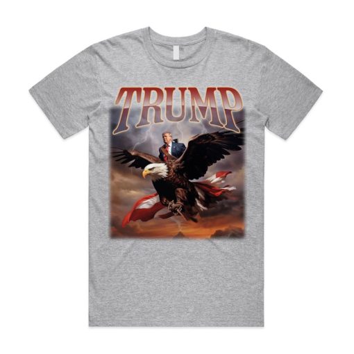 Donald Trump Eagle T-shirt Tee Top USA President Icon 2024 Election Vote Republican
