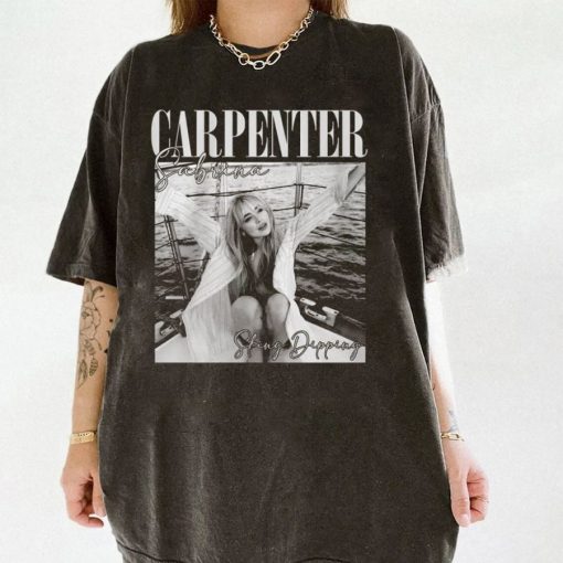 Sabrina 2024 Tour T-shirt Concert Outfit Carpenter Graphic Shirt Trendy