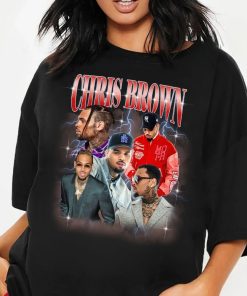 Vintage Chris Brown Shirt Bootleg Hip Hop Breezy 90s Graphic...