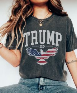 Comfort Colors Shirt Trump Shirt American Flag Shirt Pro Trump...