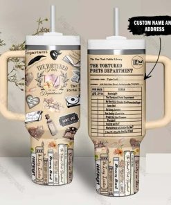 The Tortured Poets Department Tumbler Personalized TTDP 40oz Tumbler