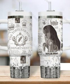 The Tortured Poets Department 40oz Tumbler TS Drinkware