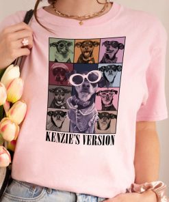 Custom Dogs Tour Shirt Personalized Dog Bootleg Dog Portrait Shirt