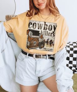 Cowboy Killers Shirt Western Graphic Tee