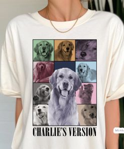 Custom Dogs Tour Shirt Personalized Dog Bootleg Dog Portrait Shirt