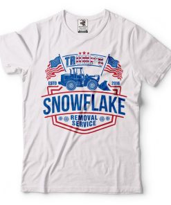 Trumps Snowflake Removal Service Political Republican Party Trump 2020 T-shirt...