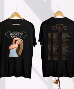 Short N Sweet 2024 Concert Tee Sabrina Espresso Graphic Shirt Sabrina Carpenter Merch