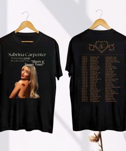2024 Concert Tee Sabrina Espresso Short n Sweet Concert Shirt...