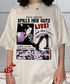 Olivia Rodrigo Spills Her Guts Shirt