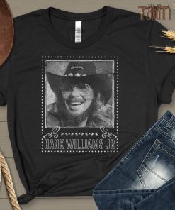 Western Shirt Hank Williams Jr Vintage Version 90s Country T-Shirt