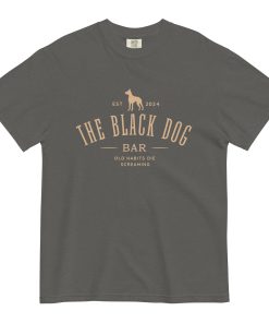 Minimalist Black Dog Tee Unisex Concert Shirt Gift Idea for...