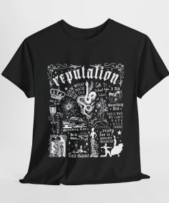Reputation Album Tshirt Eras Tour Outfit Idea Track List Tshirt