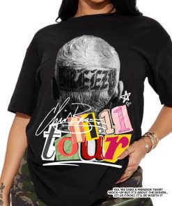 Vintage Chris Brown Tour 2024 Breezy T Shirt